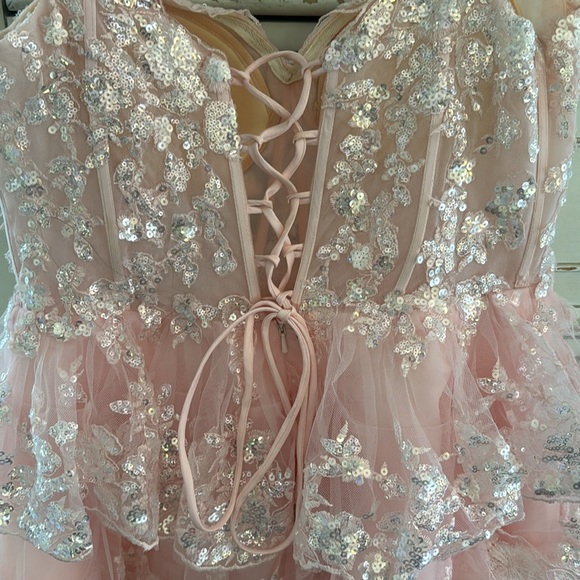Pink Homecoming/Formal Dress size 12 - Picture 3 of 4